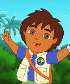 Go Diego Go Diamond Painting
