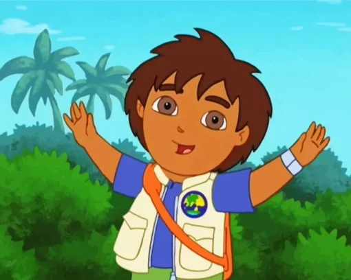 Go Diego Go Diamond Painting