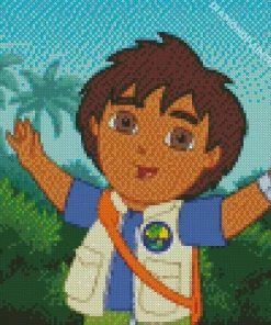 Go Diego Go Diamond Painting