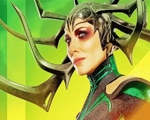 Hela Goddess Of Death Diamond Painting
