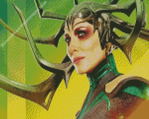 Hela Goddess Of Death Diamond Painting
