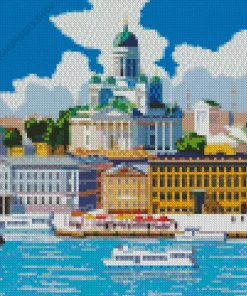Helsinki Finland Diamond Painting