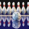 Illustration Bowling Reflection Diamond Painting
