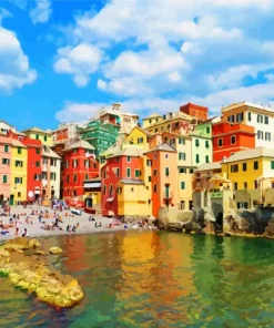 Italy Boccadasse Diamond Painting