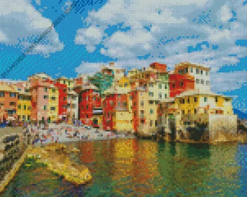 Italy Boccadasse Diamond Painting