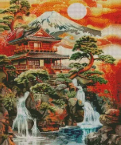 Japanese Bonsai Tree Diamond Painting