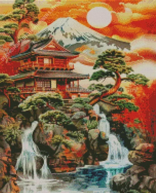 Japanese Bonsai Tree Diamond Painting