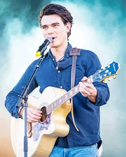 KJ Apa Diamond Painting