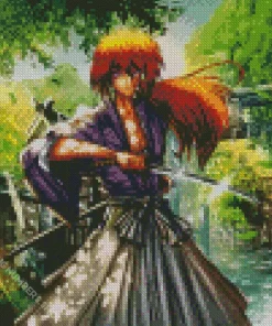 Kenshin Himura Diamond Painting