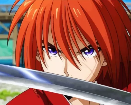 Kenshin Himura Character Diamond Painting