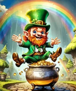 Leprechaun Art Diamond Painting
