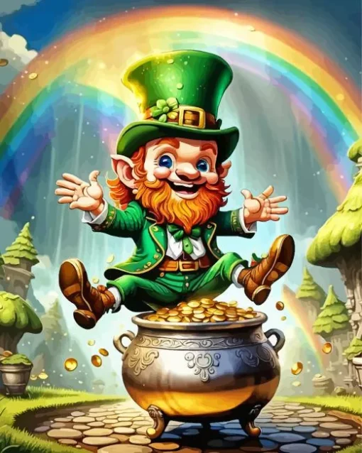 Leprechaun Art Diamond Painting