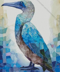 Mosaic Booby Bird Diamond Painting