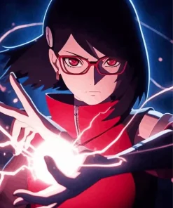 Narutopedia Sarada Uchiha Diamond Painting