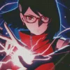 Narutopedia Sarada Uchiha Diamond Painting