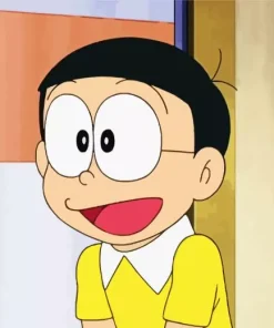 Nobi Nobita Character Diamond Painting