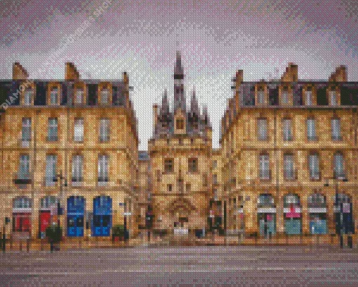 Porte Cailhau Bordeaux Diamond Painting