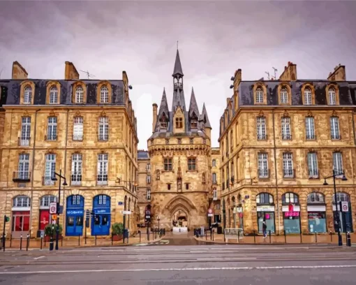 Porte Cailhau Bordeaux Diamond Painting