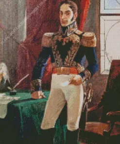 Simon Bolivar Diamond Painting