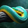 Snake On Branch Diamond Painting