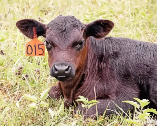 The Aberdeen Angus Diamond Painting