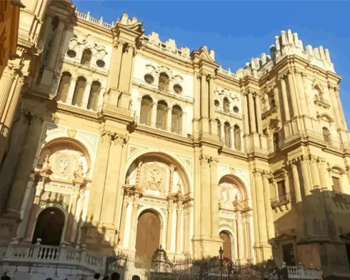 The Cathedral of Malaga Diamond Painting