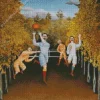 The Football Players By Henri Rousseau Diamond Painting
