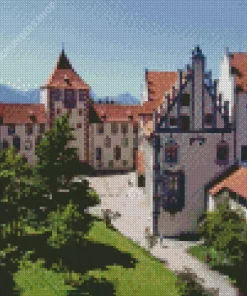 The High Castle Fussen Diamond Painting