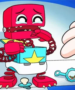 The Life Of Boxy Boo Diamond Painting