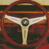 Vintage BMW Steering Wheel Diamond Painting