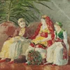 Winslow Homer Children Under Palm Diamond Painting