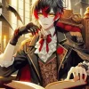Anime Boy Vampire Diamond Painting