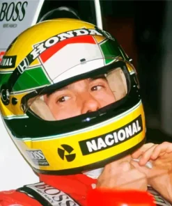 Ayrton Senna Diamond Painting