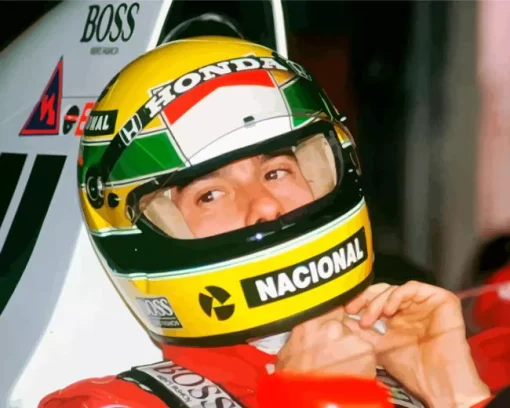 Ayrton Senna Diamond Painting