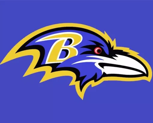 Baltimore Ravens Logo Diamond Painting