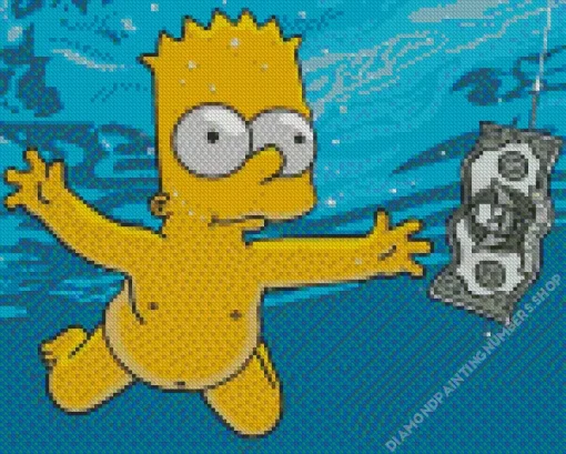 Bart Simpson Diamond Painting