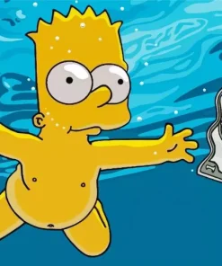 Bart Simpson Diamond Painting