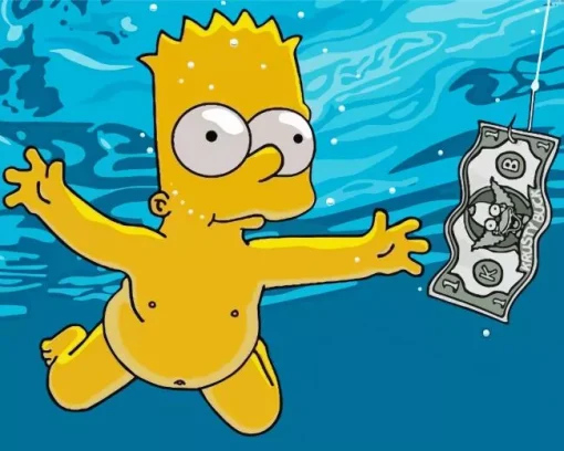 Bart Simpson Diamond Painting