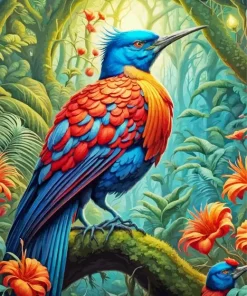 Bird Of Paradise Diamond Painting
