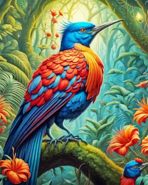 Bird Of Paradise Diamond Painting