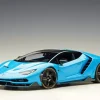Blue Lamborghini Sport Car Diamond Painting