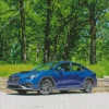 Blue Subaru WRX Diamond Painting
