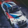 BMW Race Car Diamond Painting