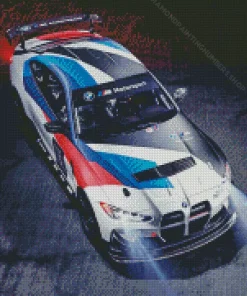BMW Race Car Diamond Painting