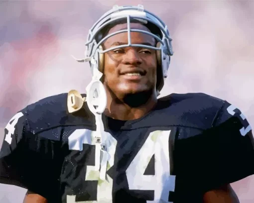 Bo Jackson Baseballer Diamond Painting