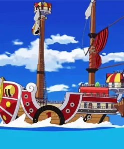 Boat From One Piece Diamond Painting