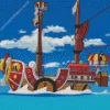 Boat From One Piece Diamond Painting