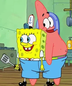 Bob and Patrick Diamond Painting