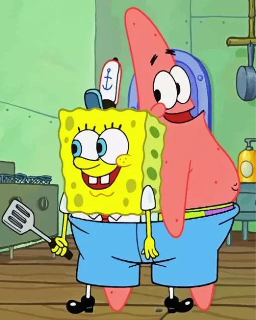 Bob and Patrick Diamond Painting