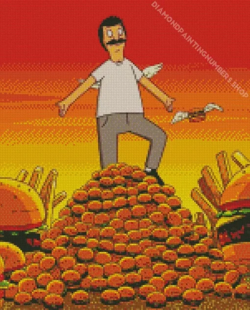 Bob Belcher Diamond Painting